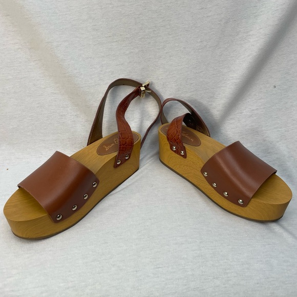 Brown, Sam Edelman sandles, clogs.  Size7 - Picture 4 of 6